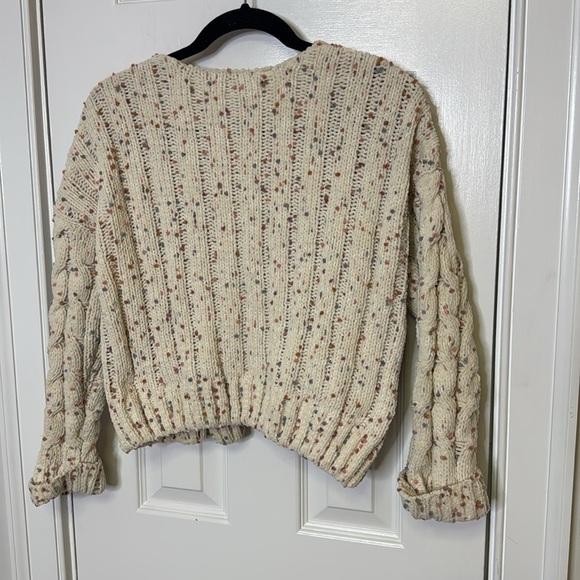 moon & madison Cream Chunky Knit Cardigan - Picture 5 of 5